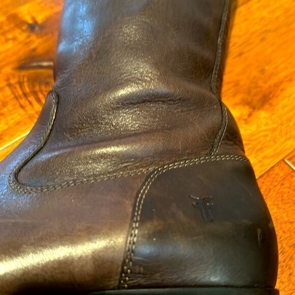 Frye Molly Button Tall Black Boot Size 7 - Picture 14 of 16